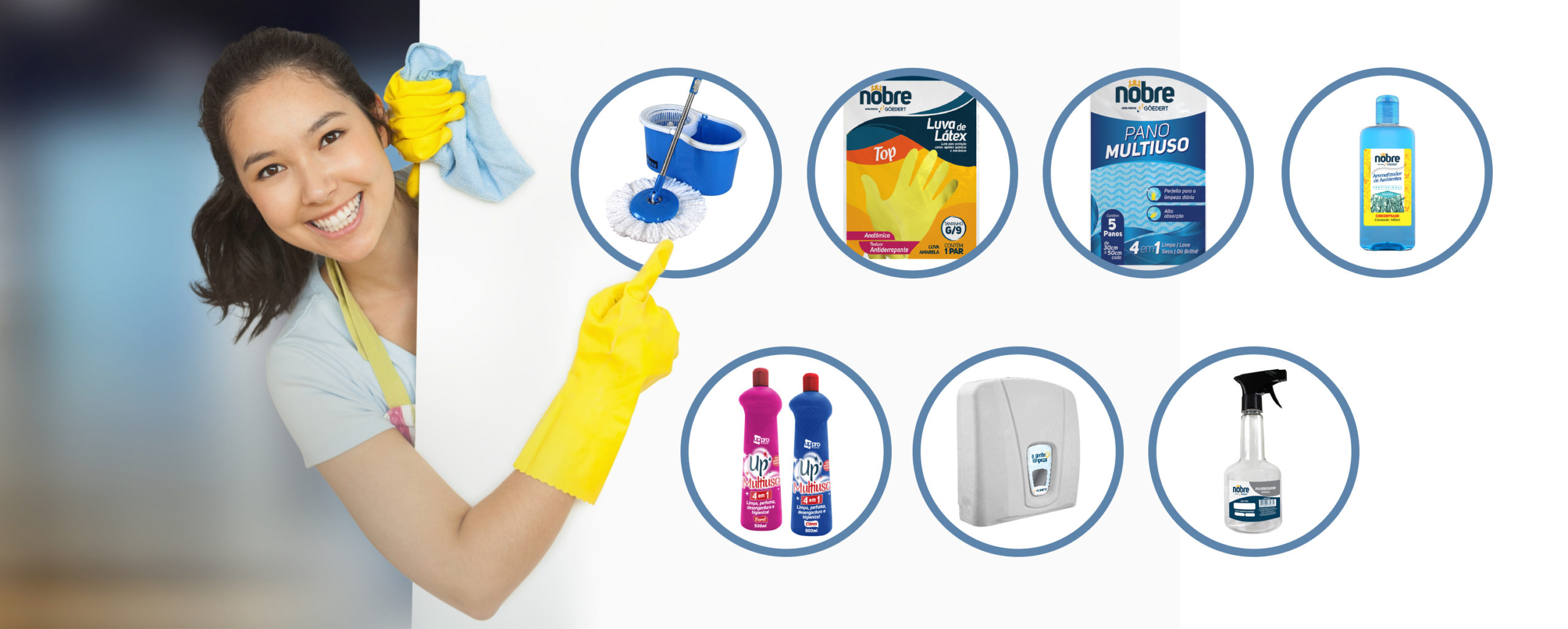Kit Nobre: os principais produtos de limpeza para sua casa