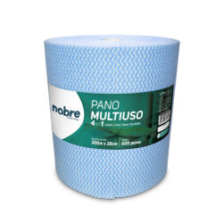 Pano Multiuso Slim - 28cm x 300m - Azul - Nobre