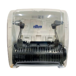 Dispenser autocortante p/toalha bobina mecânico (br/ cristal) - NOBRE