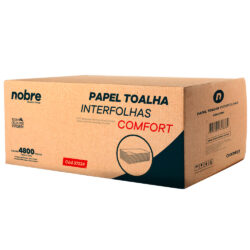 Papel Toalha Interfolhas - Comfort - 20x23cm - c/ 4.800fls - Nobre