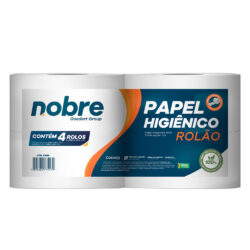 Papel higienico rolao c/4x10cm.x200m. (fardo/branco celulose virgem) - Nobre
