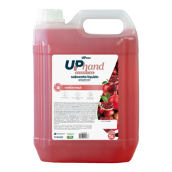 Sabonete Líquido Glicerinado 5L (Vermelho) Romã e Maçã Up Hand - UPPRO