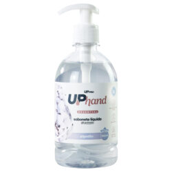 Sabonete líquido glicerinado frasco pump 500ml algodão Up Hand essential - UPPRO