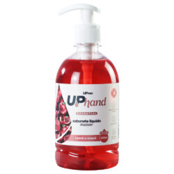 Sabonete líquido glicerinado frasco pump 500ml romã e maçã Up Hand essential - UPPRO