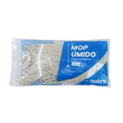 Mop Úmido - Ponta Dobrada c/ Loop - 340gr. - Nobre