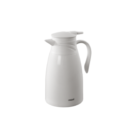 Garrafa térmica plástica 1l branco - Mood