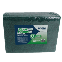 Fibra p/ Limpeza Uso Geral - c/10unid - Nobre
