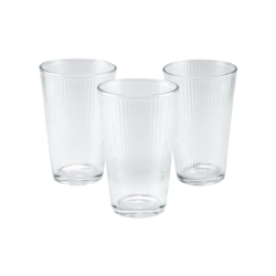 Conjunto c/ 3 copos de vidro 440ml - Global