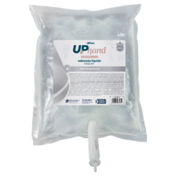 Sabonete liquido glicerinado refil bag 800ml s/ fragrancia Up Hand essential - UPPRO