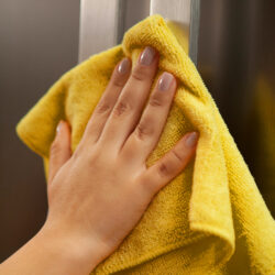 Pano de microfibra 60x80cm ( pacote c/ 2 unid.) amarelo Slim - Nobre