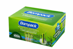 PALITO DENTAL BOMPACK BAMBU MENTOLADO EMB. C/1000