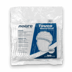 Touca descartavel em TNT sanfonada (pct. c/100und.)- Nobre