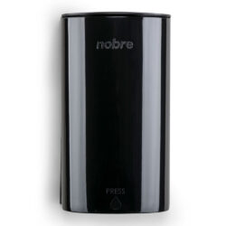 Dispenser mini p/sabonete espuma 500ml.(c/reserv.) preto- Nobre