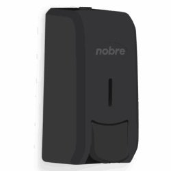 Dispenser p/sabonete espuma 800ml. (c/reserv.) preto New Classic - Nobre