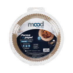Forma de papel redonda descartável p/ fritadeira elétrica - Mood