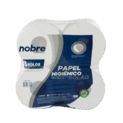 Papel Higiênico Rolão - 10cm x 300m - c/ 8unid. - Nobre