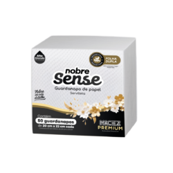Guardanapo de papel 20x22cm f. dupla c/50fls - Nobre Sense
