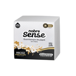 Guardanapo de papel 30x30cm f. dupla c/50fls - Nobre Sense